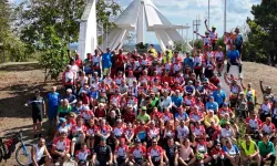 Kocaeli’de pedallar doğa, tarih ve Gazze için çevrildi