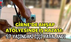 Girne’de Ahşap Atölyesinde İş Kazası: 57 Yaşındaki İşçi Yaralandı