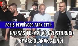 Polis Devriyede Fark Etti: Hassas Terazi ve Uyuşturucu Emare Olarak Alındı