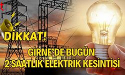 Girne’de Bugün 2 Saatlik Elektrik Kesintisi