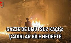 Gazze'de Umutsuz Kaçış: Çadırlar Bile Hedefte