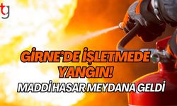 Girne’de İşletmede Yangın: Maddi Hasar Meydana Geldi