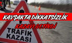 Kavşakta Dikkatsizlik Kazayı Getirdi!