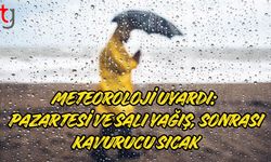 Meteoroloji Uyardı: Pazartesi ve Salı Yağış, Sonrası Kavurucu Sıcak