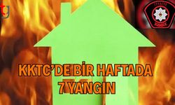 KKTC’de Bir Haftada 7 Yangın