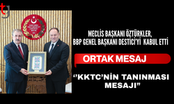 ÖZTÜRKLER, BBP GENEL BAŞKANI DESTİCİ’Yİ KABUL ETTİ