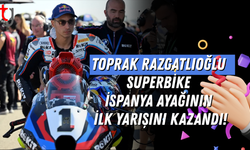 Toprak Razgatlıoğlu İspanya'daki 10. ayağının ilk yarışında birinci oldu