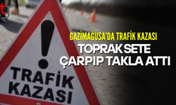 GAZİMAĞUSA’DA TRAFİK KAZASI: 31 YAŞINDAKİ SÜRÜCÜ YARALANDI