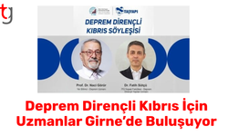 Deprem Dirençli Kıbrıs Söyleşisi 6 Ekim’de Girne’de