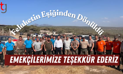 Akdeniz Köyü’nde Orman Yangını Korkuttu: Hızlı Müdahale Felaketi Önledi