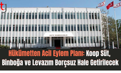 UBP-DP-YDP Hükümeti: “Koop Süt, Binboğa ve Levazım borçsuz hale getirilecek”