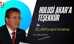 Ünal Üstel’den Hulusi Akar’a Teşekkür