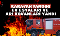 Yılmazköy’de Karavan Yangını: Maddi Hasar Meydana Geldi