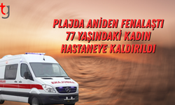 Girne’de Plajda 77 Yaşındaki Kadın Rahatsızlandı