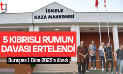 İskele’de 5 Kıbrıslı Rum’un Davası Ertelendi