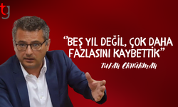 Erhürman: “Cumhurbaşkanlığının bütün fonksiyonları açısından beş bomboş sene geçirdik”