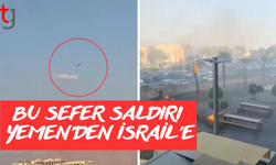 Husiler İsrail'i füzeyle vurdu