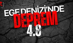 Ege Denizi'nde gece yarısı korkutan deprem