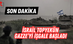 İsrail topyekün işgale başladı! Tanklar Gazze'ye girdi