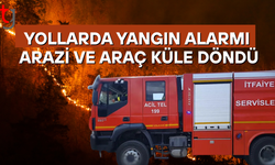ANAYOLLARDA PEŞ PEŞE YANGIN PANİĞİ