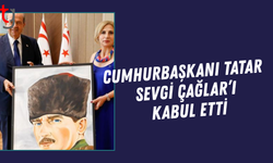 Cumhurbaşkanı Tatar, Sevgi Çağlar’ı Kabul Etti