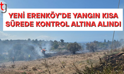 Yeni Erenköy’de Yangın Kısa Sürede Kontrol Altına Alındı