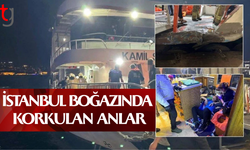 Yolcu motoru ile kuru yük gemisi çarpıştı