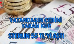 Vatandaşın Cebini Yakan Kur: Sterlin 55 TL’yi Aştı