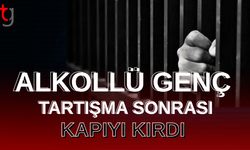 Gemikonağı’nda Sarhoş Genç Dairenin Kapısını Kırdı