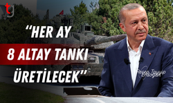 Altay Tankı envantere girdi! Cumhurbaşkanı Erdoğan: Her ay 8 Altay tankı üretilecek
