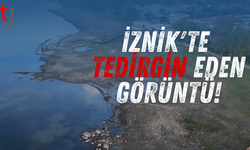 İznik'te tedirgin eden görüntü!