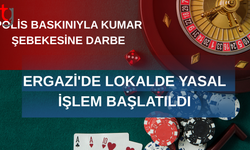 POLİS BASKINIYLA KUMAR ŞEBEKESİNE DARBE: ERGAZİ'DE LOKALDE YASAL İŞLEM BAŞLATILDI