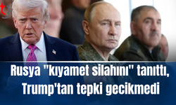 Rusya "kıyamet silahını" tanıttı, Trump'tan tepki gecikmedi