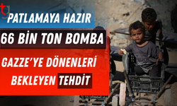 Patlamaya hazır 66 bin ton bomba: Gazze'ye dönenleri bekleyen tehdit