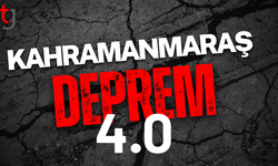 Kahramanmaraş'ta 4 büyüklüğünde deprem