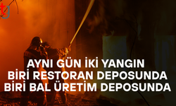 Lapta ve Cengizköy’de iki ayrı yangın paniği