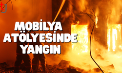 Girne’de Mobilya Atölyesinde Yangın
