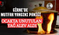 Girne’de Ev Yangını Korkuttu: Sebep Ocakta Unutulan Yağ