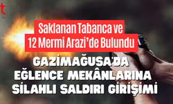 GAZİMAĞUSA’DA TABANCA İLE SALDIRI GİRİŞİMİ