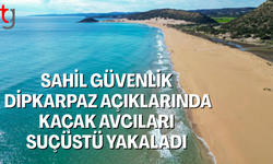 Dipkarpaz açıklarında kaçak avcılık tespit edildi