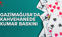 Gazimağusa’da kahvehanede kumar baskını