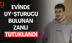 Kâğıt içinde sentetik maddeyle yakalandı