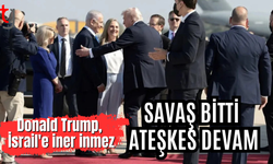 Donald Trump, İsrail'e indi: Ateşkes sürecek