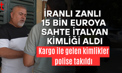 Iraklı zanlı sahte İtalyan kimlikleriyle yakalandı
