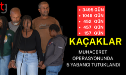 Muhaceret Operasyonunda 5 Kişi Tutuklandı