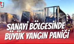 Lefkoşa Sanayi Bölgesi’nde Alevler Yükseldi