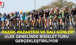 ÜLKE GENELİNDE ÜÇ GÜNLÜK BİSİKLET TURU DÜZENLENİYOR