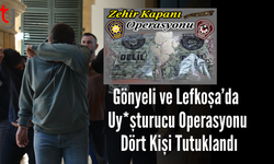 Gönyeli ve Lefkoşa’da Uy*şturucu Operasyonu: Dört Kişi Tutuklandı