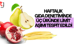 Haftalık Gıda Denetimlerinde Üç Ürün Limit Üstü Çıktı