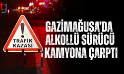 Gazimağusa’da alkollü sürücü kazaya neden oldu